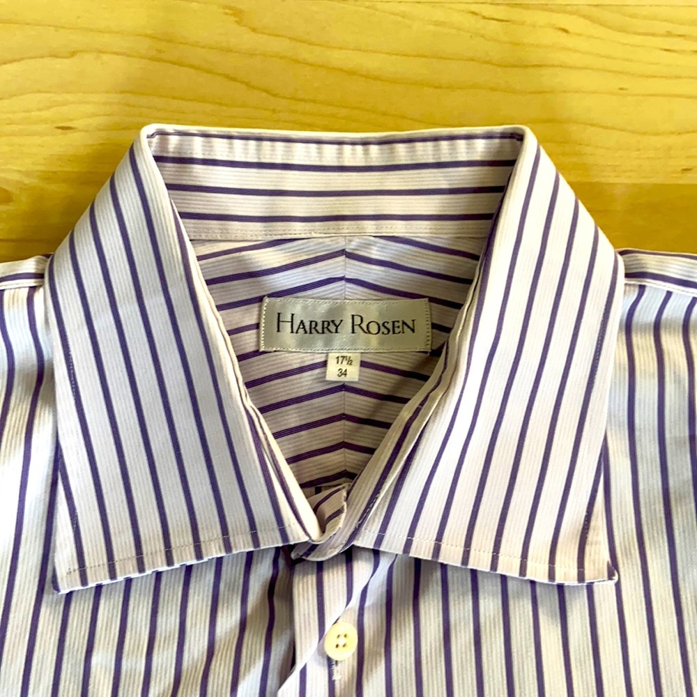 Harry Rosen men’s striped shirt